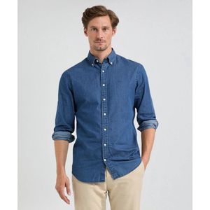 McGregor Overhemd Chambray Indigo - Maat XXL - Heren