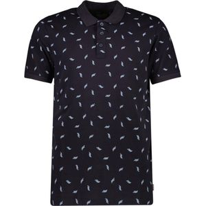 Cars Polo NOTO met All Over Print Navy