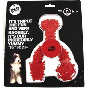 TastyBone - Large - Trio Bone beef - Hond - Kauwspeelgoed - Vegan