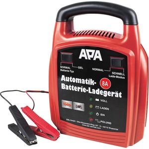 Automatische batterijlader 12 V, 8 A - Ondersteuning voor AGM, gel, nat en onderhoudsvrije accu's