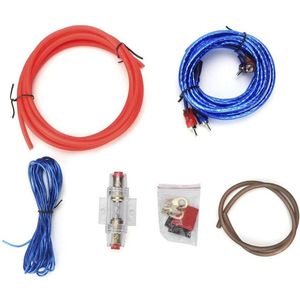 10GA Auto Audio Kabel - Versterker Subwoofer Luidsprekers Draad Set Kit .
