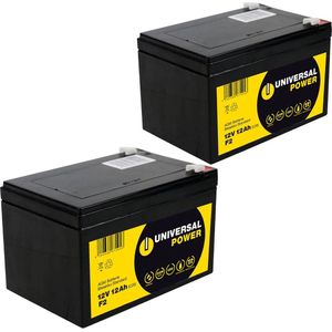 Universal Power Reservebatterij Voor Dalton PC-MP3C-1 24V 2 X 12V 25Ah