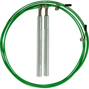 StreetGains® Speed Rope Elevate – High-Speed Springtouw met 360° Dubbel Gelagerd Systeem – Verstelbare Stalen Kabel – Ideaal voor Double Unders, Cross-Training & Calisthenics