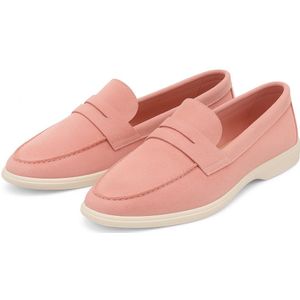 Loafers - Dames schoenen - Dames Loafers - Instappers Dames - Roze - Maat 41
