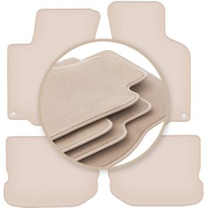 PREMIUM beige matten voor: Volkswagen Golf IV hatchback, stationwagen, variant 1997-2003