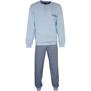 Paul Hopkins - Heren Pyjama - Licht Blauw - Maat S