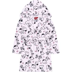 Witte kinderbadjas met capuchon Snoopy Peanuts / 4-5 jaar 110 cm