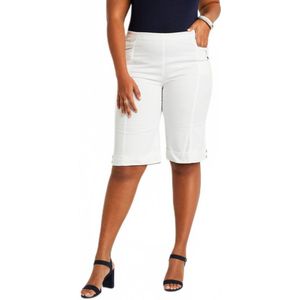 Bermuda met semi-elastische tailleband