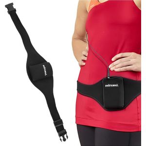 Adjustable Microphone Strap Racing Microphone Bag Vertical Microphone Wireless Transmitter with Shoulder Strap suitable for Fitness Teachers Travel Guides by NJCXOLA