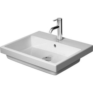 Duravit Inbouwwastafel Vero Air 55x45,5 cm Wit