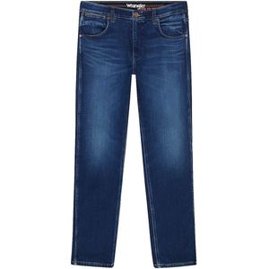 WRANGLER GREENSBORO BLUE JAM REGULAR STRAIGHT JEANS-HEREN