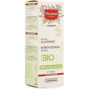 Vochtinbrengende Balsem Maternité Bio Mustela (30 ml)