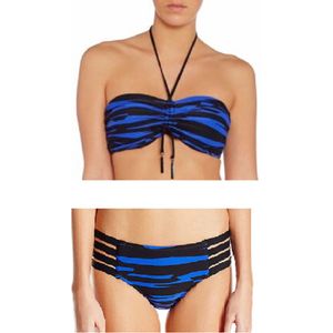 Seafolly - Fastlane - bandeau strapless bikiniset - 42DD + 42 / 85DD + XL