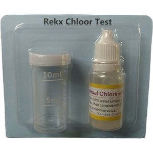 Rekx® Testkit Chloor water - Chloortester - Chloortest - Zwembad - Aquarium - Jacuzzi