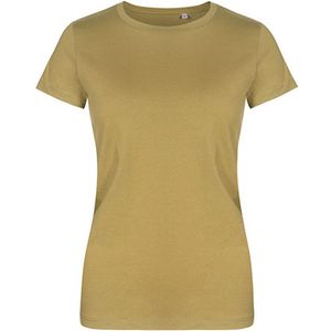 Women's T-shirt met ronde hals Olive - 3XL