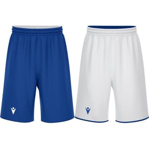 Macron X500 Reversible Short Heren - Royal / Wit | Maat: S