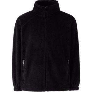 Zwart fleece vest voor jongens 116 (5-6 jaar)