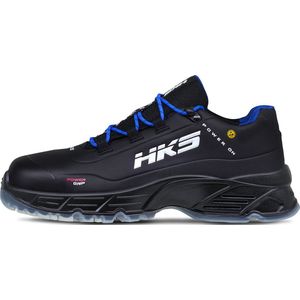HKS CPO 10 S3 werkschoenen - veiligheidsschoenen - safety shoes - heren laag - antislip - ESD - lichtgewicht - Vegan - zwart - maat 42