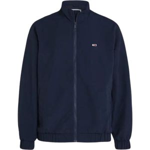 Tommy Hilfiger Essential Relaxed Windbreaker Heren Jas - Blauw - Maat XXL