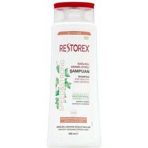 Restorex - Speed & Strong Shampoo voor droog haar 500ml - Herbal shampoo - Bio shampoo - haarverzorging