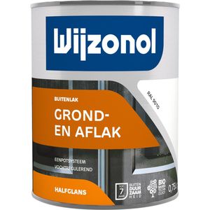 Wijzonol Dekkend Halfglans - 2,5l - RAL 9010