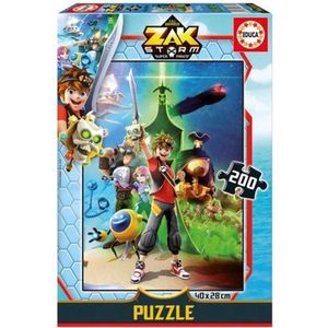 Legpuzzel - 200 stukjes - Zak Storm - Educa puzzel