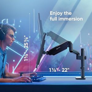 Monitorarm Bureausteun for 13-34 inch