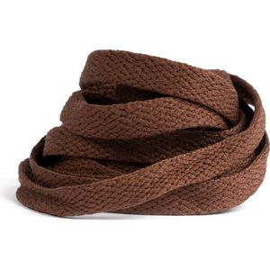 GBG Sneaker Veters 100CM - Bruin - Brown - Laces - Schoenveters - Platte Veter