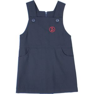 Sint-Ludgardis schooluniform - Overgooier - Donkerblauw - maat 134/9 jaar