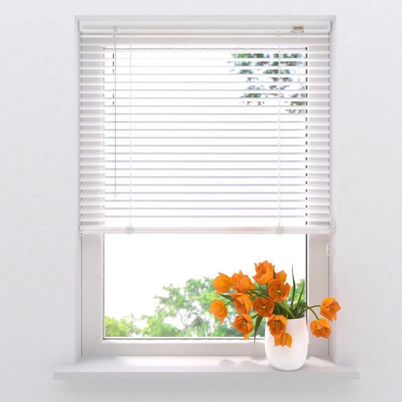 Aluminium Jaloezie Easy - 25 mm - White - 40 x 130