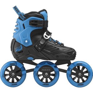 Roces Yep Inlineskates - Maat 31-34 - Unisex - zwart/blauw