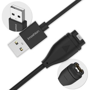 iMoshion USB-A oplaadkabel - Geschikt voor de Garmin Forerunner, Fenix, Instinct, EPIX, Venu, Vivomove, Vivosport & Vivoactive - Smartwatch Cable Oplader - 1 meter