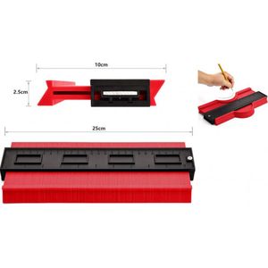 Contourmeter-25CM-Aftekenhulp-Magnetic