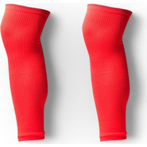 CREATE PERFORMANCE - Voetbalsokken - Voetloos - Rood