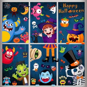 Solacis Halloween Decoratie - Raamsticker - Halloween versiering - Horror - Eng - Must have voor halloween!
