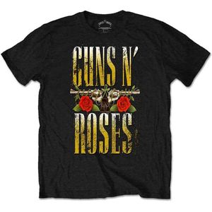 Guns N' Roses - Big Guns Heren T-shirt - L - Zwart