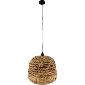 DKNC - Hanglamp Pescara Waterhyacint - 38x38x28cm - Bruin