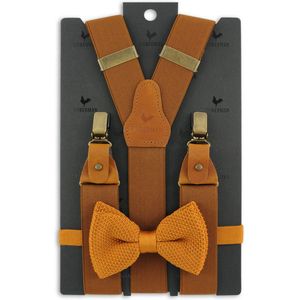 Sir Redman - bretels combi pack - Correy Cognac - cognac