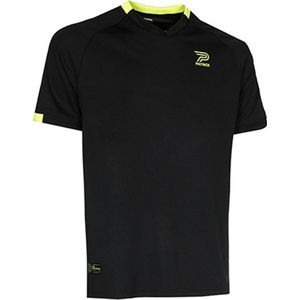 Patrick High Performance Exclusive T-Shirt Kinderen - Zwart / Fluogeel | Maat: 9/10