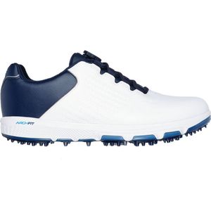 Skechers Go Golf Pro 6 SL Twist Wit Navy Heren Golfschoenen