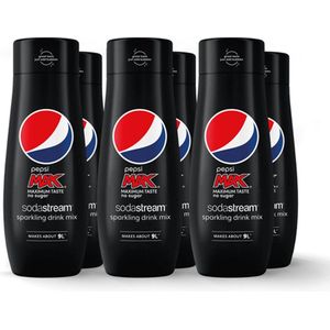 SodaStream - Pepsi Max Siroop - 6x 440ml