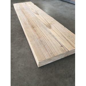 Steigerhouten plank, Steigerplank 75 cm (2x geschuurd) | Steigerhout Wandplank | Steigerplanken | Landelijk | Industrieel | Loft | Hout |