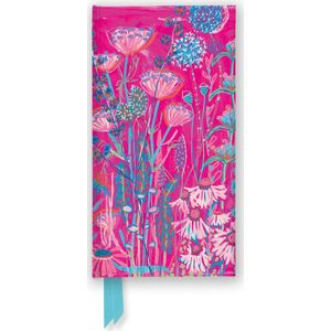 Flame Tree Slimline Journals- Lucy Innes Williams: Pink Garden House (Foiled Slimline Journal)