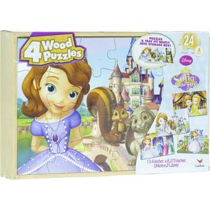 Sofia the First 4 Wooden Puzzle