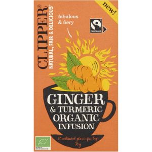 Clipper - Thee Ginger & Tumeric - 20 zakjes