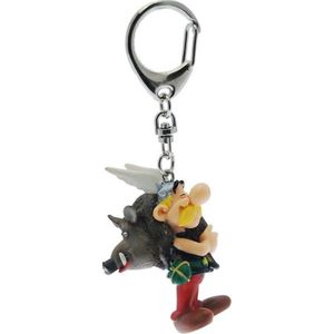 Asterix & Obelix: Asterix met everzwijn - 6 cm - sleutelhanger