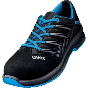Uvex 2 Trend Halbschuhe S2 69398 Blau, Schwarz (69398)-47 (Weite 11)