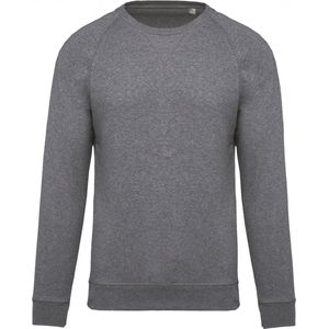 Kariban Sweater bio raglanmouwen kids K490 - Grey Heather - 8/10 Y (8/10 ans)