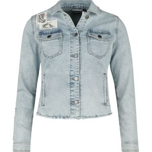 Mickey & Minnie Mouse Travel Issue Denim jas denim-blauw M Dames