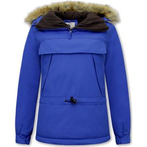 Jas Over je Hoofd - Anorak Winterjas - Blauw